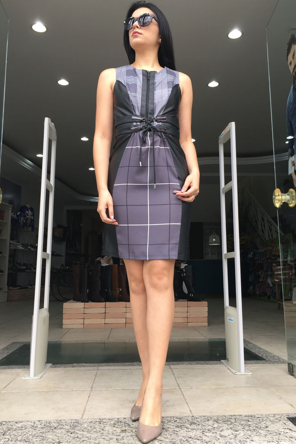 vestido compose morena rosa