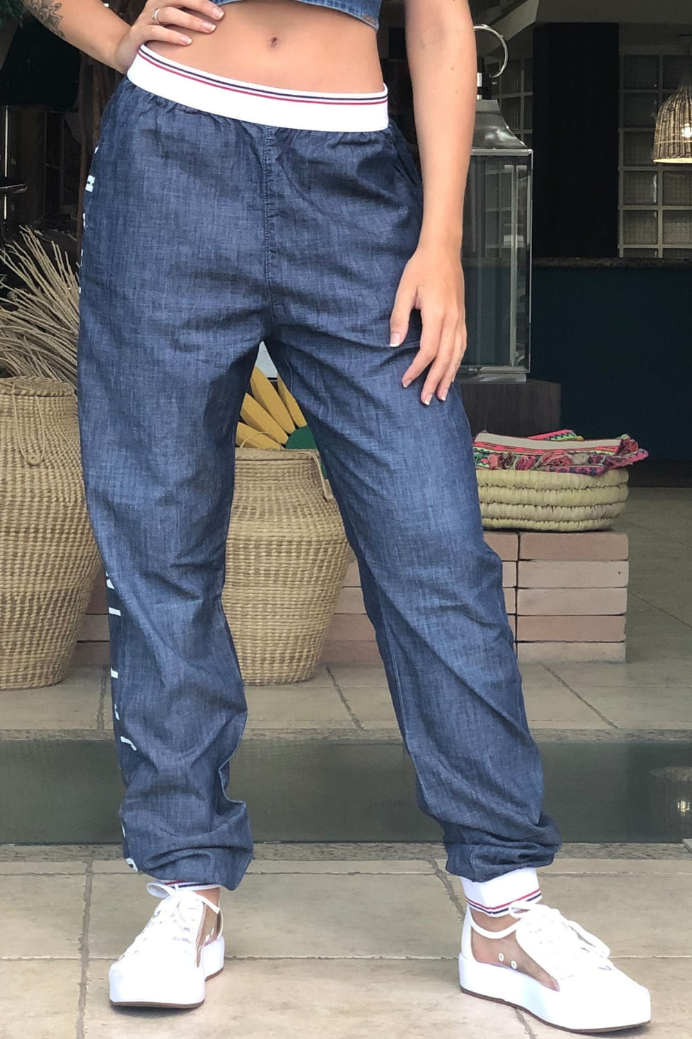 calça jeans zinco