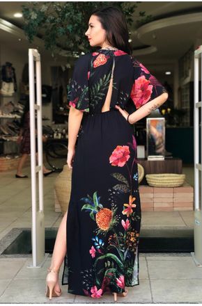 vestido longo pala kaen