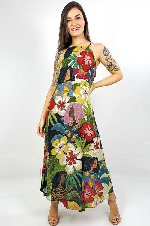 vestido cropped delicadeza