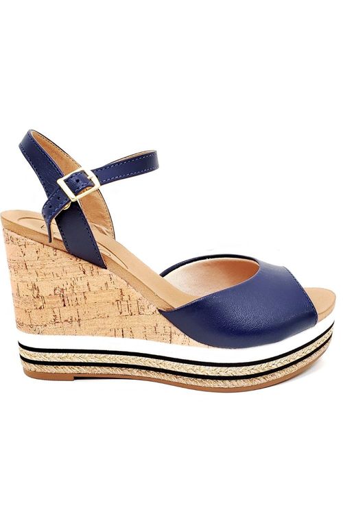 beira rio sandalia anabela