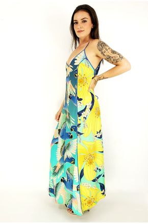 vestido patch arara farm