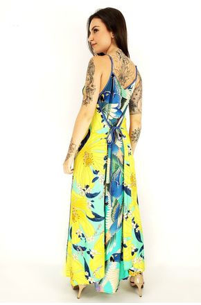 vestido patch arara farm