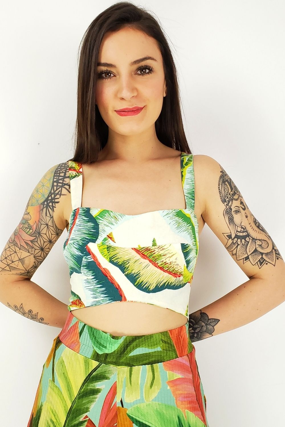 blusa farm tropical