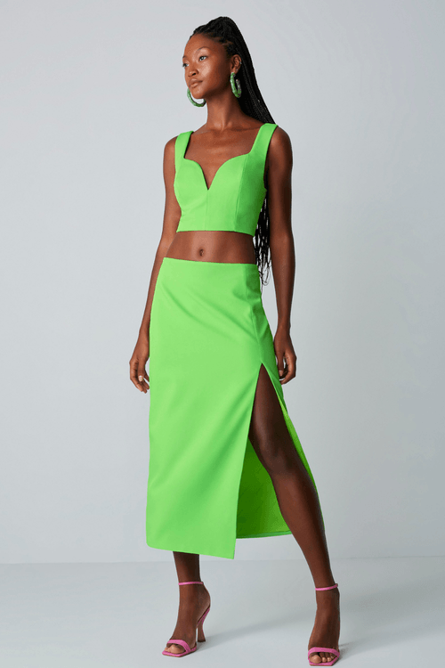 Lança perfume deals saia