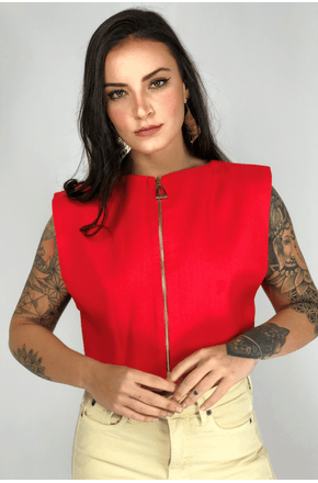 Top-de-crepe-vermelho-Animale