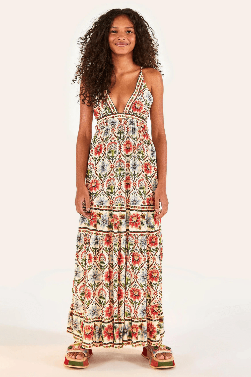 Vestido longo online francisca farm