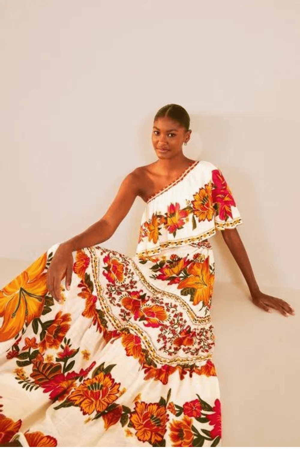 Vestido kimono online cor de flor