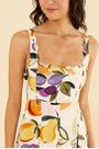 Vestido Cropped Vento De Fruta Farm