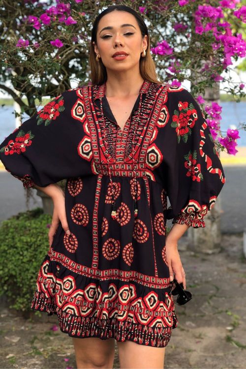 Vestido-Curto-Guarana-Coral-Farm-1