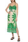Vestido Midi Coqueiral Boho Farm