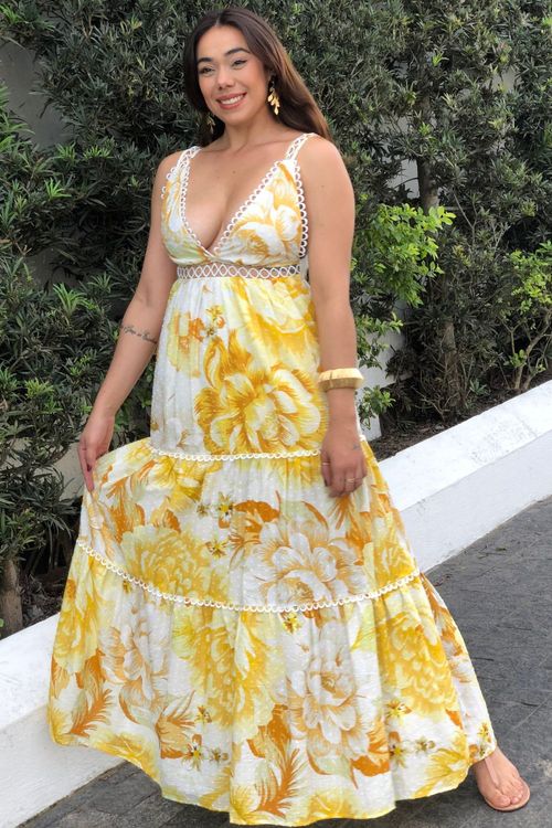 Vestido-longo-estampado-chita-azulejo-Farm-1