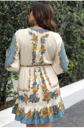 Vestido Curto Naturaleza Farm