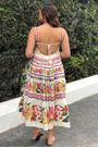 Vestido Cropped Lenco Floraline Farm