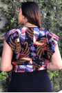 Blusa Cropped Borbotucanos Farm