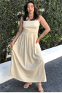 Vestido-midi-amarracao-costas-Farm-BEGE-1