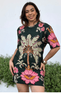 Vestido tshirt ravenala Farm