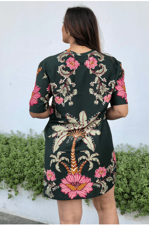 Vestido tshirt ravenala Farm