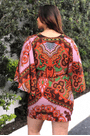 Vestido curto capadocia Farm