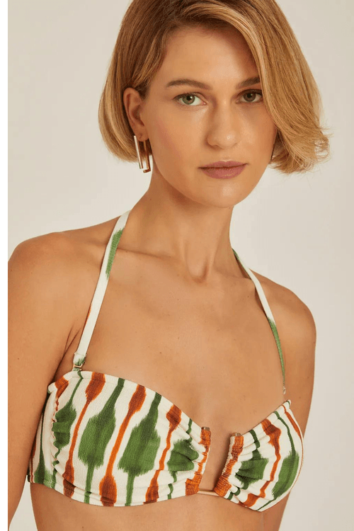 Top bandeau suporte tanzânia Lenny Niemeyer