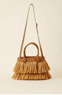 Bolsa franjas ráfia natural Lenny Niemeyer