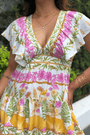Vestido curto alice Farm