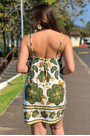 Vestido curto alcinha riad Farm
