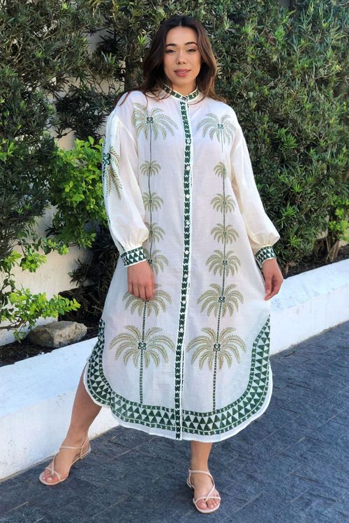 Vestido chemise milani coqueiros Farm