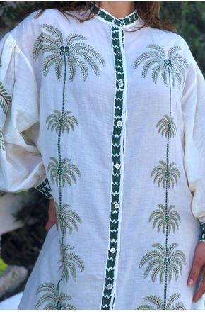 Vestido chemise milani coqueiros Farm