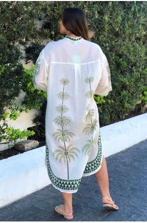 Vestido chemise milani coqueiros Farm