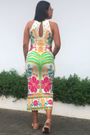 Vestido Midi Oasis De Verão Farm