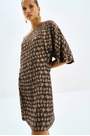 Vestido manga 3/4 Lez a Lez
