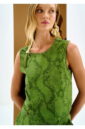 Blusa sem mangas snake Lez a Lez