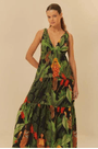 Vestido cropped beleza tropical Farm