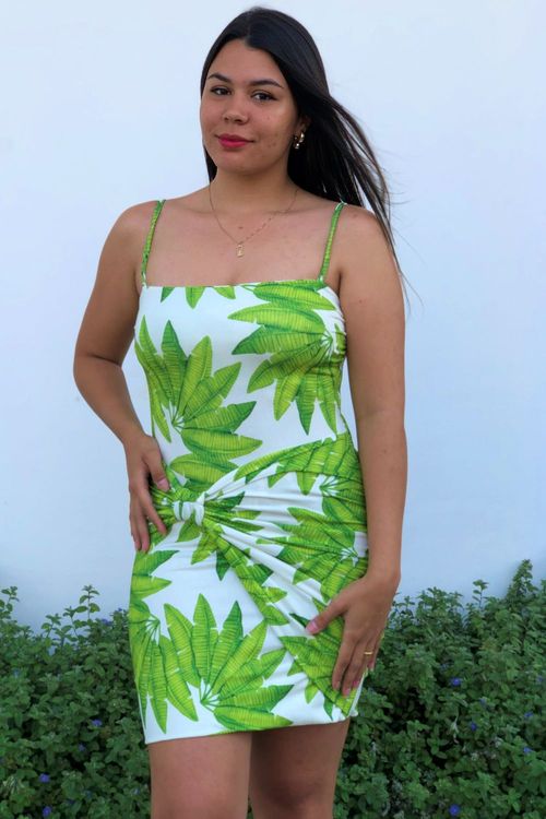 Vestido-Curto-Leque-De-Palmeira-Farm