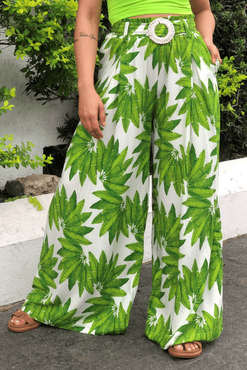 Calça leque de palmeira Farm