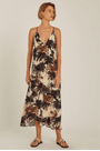 Vestido alça couro corumbau Lenny Niemeye