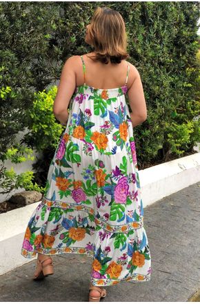 Vestido Cropped Doce Jardim Farm