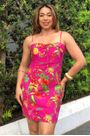 Vestido Curto Jardim De Frutas Farm