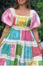 Vestido Midi Doce Manha Farm
