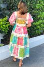 Vestido Midi Doce Manha Farm