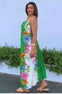 Vestido midi delicadeza de fruta Farm