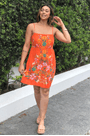 Vestido curto doce natureza Farm