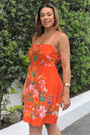 Vestido curto doce natureza Farm