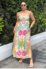 Vestido oasis de verão Farm