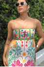 Vestido oasis de verão Farm