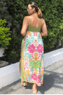 Vestido oasis de verão Farm