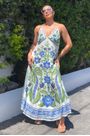 Vestido cropped tropicance Farm