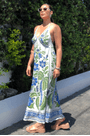 Vestido cropped tropicance Farm