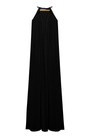 Vestido aviamento decote preto Lenny Niemeyer